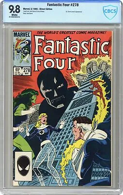 Buy Fantastic Four #278 CBCS 9.8 1985 21-2491A44-013 • 67.53£