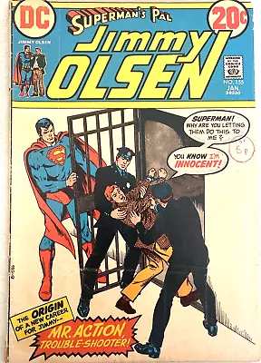 Buy Superman's Pal Jimmy Olsen . # 155. Jan. 1973. Nick Cardy-cover. Low Grade. • 2.42£