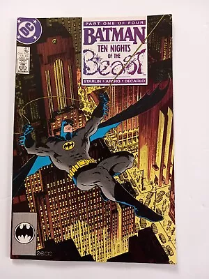 Buy Batman #417 Ten Nights Of The Beast Jim Starlin 1st Appearance  The KGBeast  • 15.99£