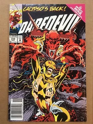 Buy Daredevil 310 Marvel 1st Calypso Cover Newsstand • 4£