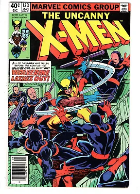 Buy Uncanny X-men #133 (1980) - Grade 9.0 - 1st Solo Wolverine Issue - Newsstand! • 162.19£