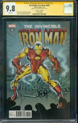 Buy Invincible Iron Man 600 CGC SS 9.8 Romita Jr  1: 500 Remastered Ed 7/18 • 559.43£