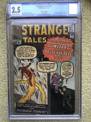 Buy Strange Tales #110 Marvel Comic Silver Age CGC 2.5 • 1,450£