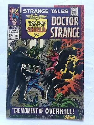 Buy Strange Tales 151 VG Steranko First Work At Marvel • 22.49£
