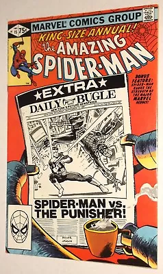 Buy Marvel AMAZING SPIDER-MAN ANNUAL 15 PUNISHER 1981 Comic Book FRANK MILLER ART • 12.79£