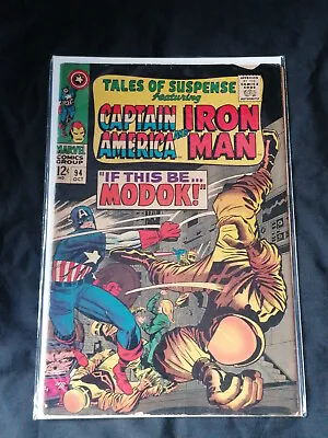 Buy Tales Of Suspense #94 - Marvel Comics - October 1967 - 1st Print  Iron Man MODOK • 184.18£