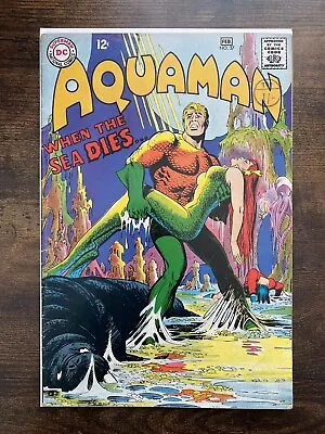 Buy DC Comics Aquaman #37 Vol 1 1967 1st Appearance Of Scavenger VG/FN • 19.99£