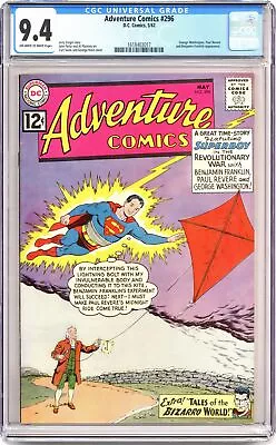Buy Adventure Comics #296 CGC 9.4 1962 1618403017 • 403.21£
