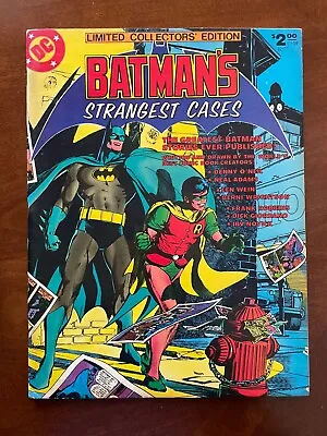 Buy Limited Collector's Edition C-59, DC (1978), VF-(7.5) - Batman's Strangest Cases • 57.53£
