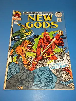 Buy New Gods #7 Bronze Age Kirby 1st Steppenwolf  Key Fine Wow • 42.56£
