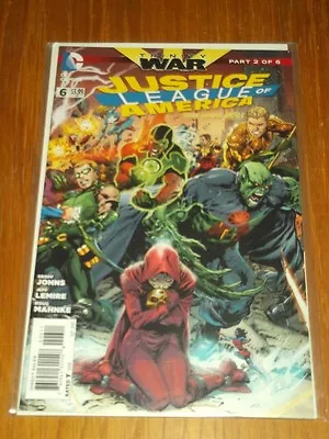 Buy Justice League Of America #6 Dc Comics New 52 September 2013 Nm (9.4) • 2.99£