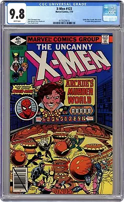 Buy Uncanny X-Men #123 CGC 9.8 1979 4179329018 • 463.72£