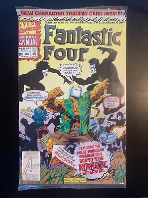 Buy Fantastic Four Annual #26 - 1993 - Vol.1 - Sealed Polybag W/Card       (2228) • 2.72£