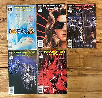 Buy Comic Book Lot: Terminator: The Burning Earth 1-5 Complete Set: Alex Ross, NOW • 31.62£