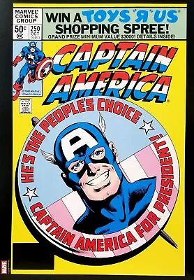Buy Captain America #250 12x16 FRAMED Art Poster Print By John Byrne, 1980 Marvel Co • 33.16£