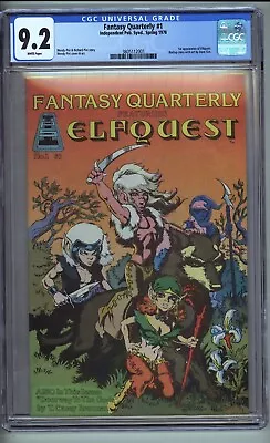 Buy Fantasy Quarterly 1 - 1st Elfquest - CGC 9.2 White • 278.82£