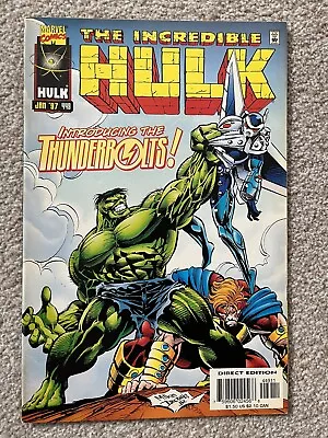 Buy Incredible Hulk #449 1st Appearance Thunderbolts Marvel Comics VFN+ • 54.75£