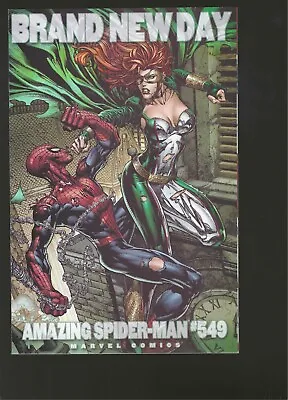 Buy Amazing Spider-man #549 Marvel 2008 David Finch Variant Cover 1st App Menace Nm • 12.06£