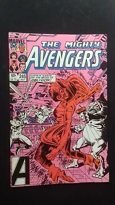 Buy The Mighty AVENGERS #245  ( 1984  Marvel Comics)  CAPTAIN MARVEL   VFn+   (8.5) • 3.99£