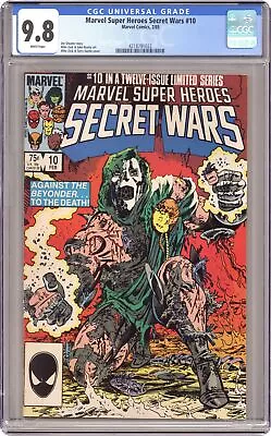 Buy Marvel Super Heroes Secret Wars #10D Direct Variant CGC 9.8 1985 4218791022 • 203.88£