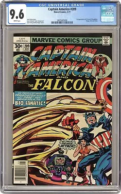 Buy Captain America #209 CGC 9.6 1977 3805865008 • 155.91£
