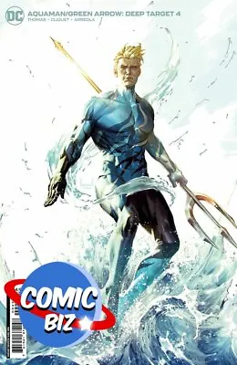Buy Aquaman Green Arrow Deep Target #4 (2022) 1st Printing Card Stock Variant Cvr • 4.25£