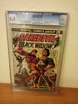 Buy Marvel Comics Daredevil Vol 1 #97 March 1973, Cgc 9.4 1st App Dark Messiah • 169.99£