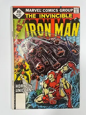 Buy The Invincible Iron Man #113 - 1978 - John Romita Jr. Cover • 2.37£