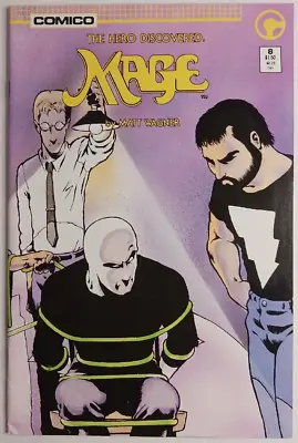 Buy Mage The Hero Discovered #8 ~ COMICO 1985 ~ DIRECT EDITION ~ WHITE PAGES ~ • 3.16£