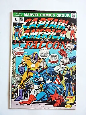 Buy Captain America 170 Bronze Age Marvel Comic 1974 VFN-/VFN • 10£
