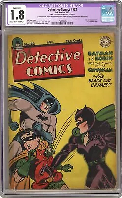 Buy Detective Comics #122 CGC 1.8 TRIMMED 1947 3750662007 • 1,857.93£
