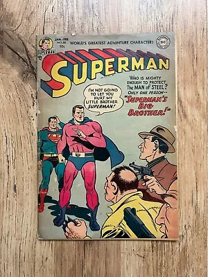 Buy SUPERMAN #80 DC: 1953 Plastino Superman's Big Brother Origin Retold Loose Cover • 99.95£