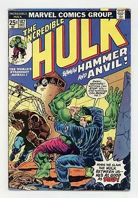 Buy Incredible Hulk #182 GD/VG 3.0 1974 • 65.14£