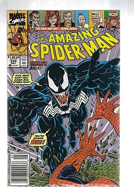 Buy Amazing Spider-man #332 Marvel Comics 1990 Newsstand 9.4/nm Key Venom App Cgc It • 22.15£