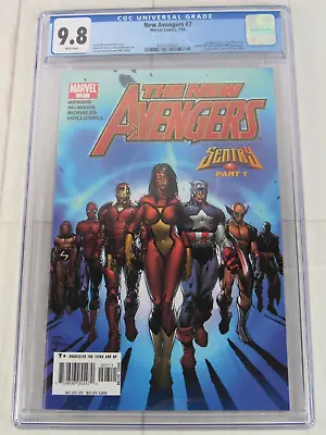 Buy The New Avengers #7 CGC 9.8 WP July 2005 Marvel Comic 4251626007 • 75.07£