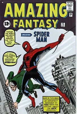 Buy Amazing Fantasy #15 Sheet Metal Sign Original Packaging Approx. 20 X 30 Cm First SPIDER-MAN • 10.29£