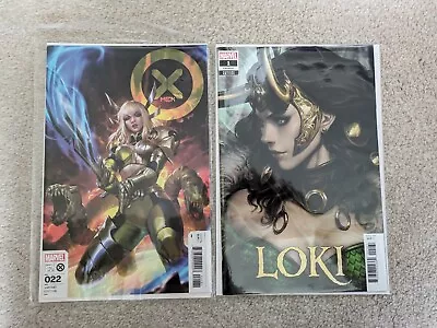 Buy X-Men #22 - Chew Magik Variant And Loki #1 Artgerm Variant. New Nm Marvel 2023 • 7.95£