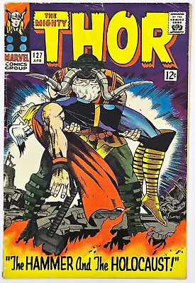 Buy Thor #127 1966 4.5-5.0 VG/FN Thor Vs. Hercules; Odin Cover! 1st Appear Pluto! • 30.98£