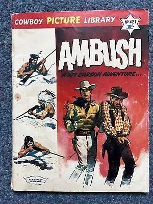 Buy Cowboy Picture Library Comic No. 421 Kit Carson In Ambush • 12.99£