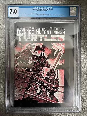 Buy Teenage Mutant Ninja Turtles #1 Second Print CGC 7.0 • 1,750£
