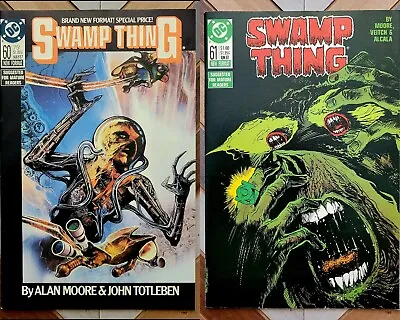 Buy SWAMP THING #60-61 NM- (DC 1987) ALAN MOORE | Veitch | Simonson + Green Lantern! • 17.42£