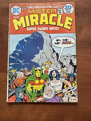 Buy MISTER MIRACLE  #18 SUPER ESCAPE ARTIST  Front And Back Cover Intact • 5.53£