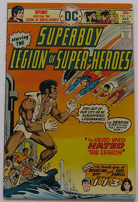 Buy Superboy #216 (Apr 1976, DC), VFN Condition (8.0), First Appearance Of Tyroc • 10.29£