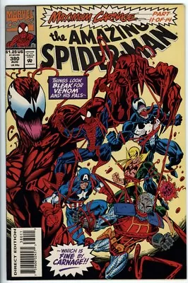 Buy Amazing Spider-Man 380 Maximum Carnage 1993 • 17.50£