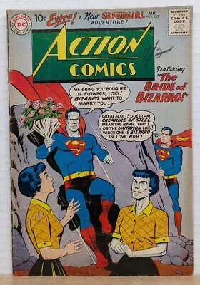 Buy ACTION COMICS #255 (Aug 1959) Golden Age DC Comics 1st Bizarro Lois Lane • 35.68£
