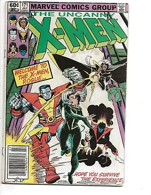 Buy The Uncanny X-Men 171  Rogue Joins The X-Men `1983 • 7.90£