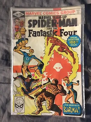 Buy Marvel Team-Up #100: Spider-Man And The Fantastic Four: 1980 • 9.68£