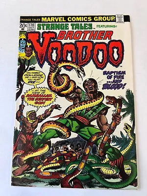 Buy Strange Tales #170 VF/NM 1973 - 2nd App. Brother Voodoo Cover Art Gil Kane  • 120.64£