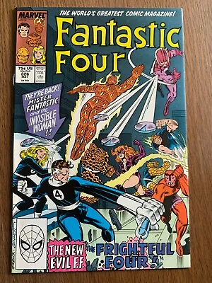 Buy Fantastic Four #326 - Mr. Fantastic And Invisible Woman Rejoin(Marvel May 1989)  • 2.76£