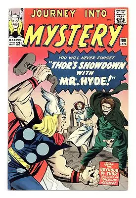 Buy Thor Journey Into Mystery #100 VG- 3.5 1964 • 72.74£